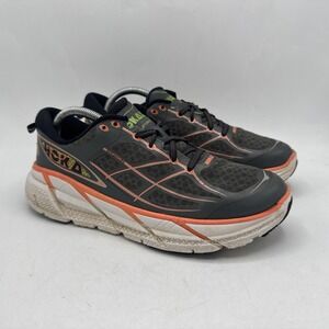 Hoka One One Women's Black & Coral Running Shoes